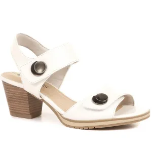 Adjustable Block-Heeled Sandals - JANSP35039 / 321 373