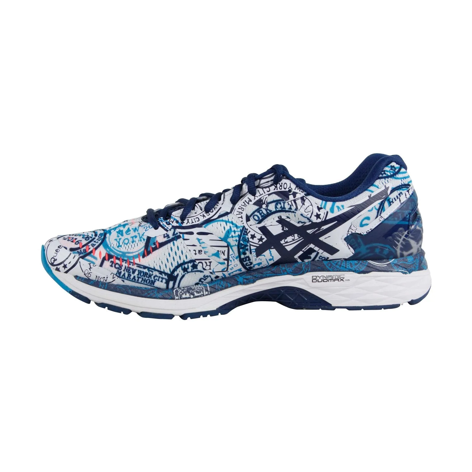 Asics Gel Kayano 23 Nyc T6A2N-0158 Mens Blue Canvas Athletic Running Shoes