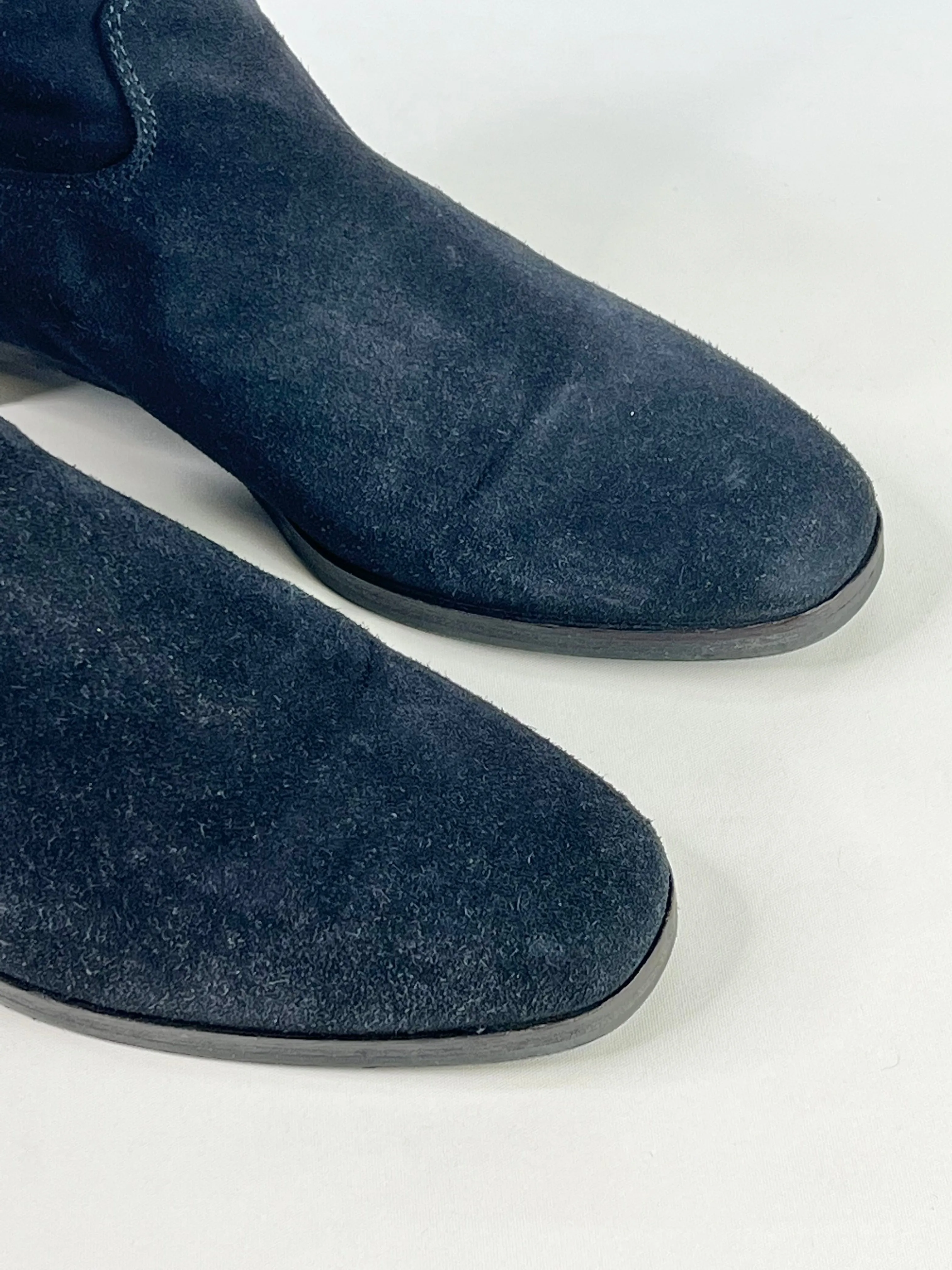Bianca Buccheri Midnight Blue Suede Boots - EU40