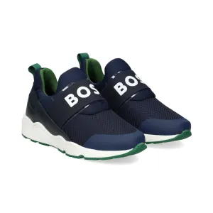 BOSS KIDS SLIP-ON SNEAKERS