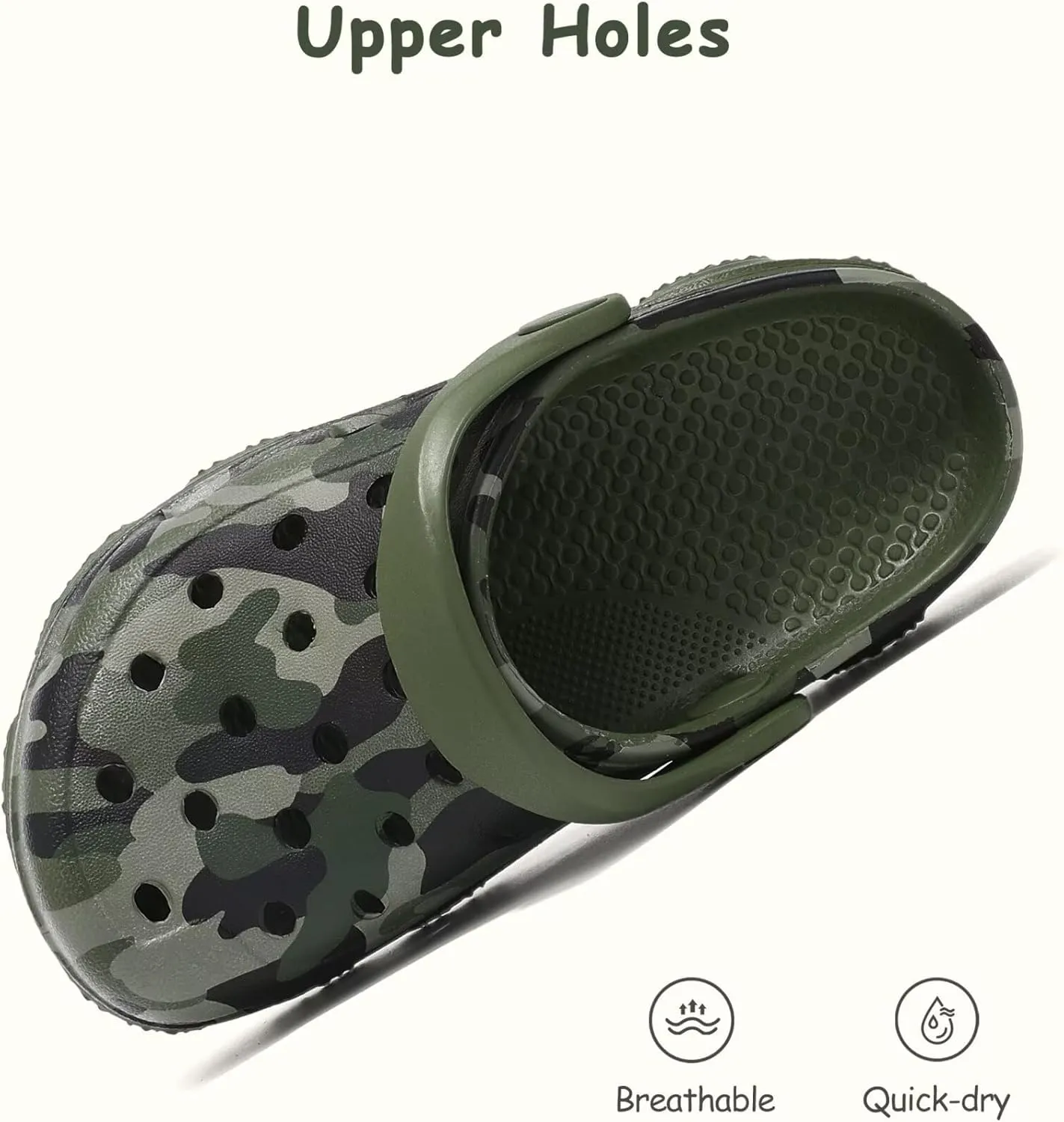 Boys and Girls Graphic Clogs for Kids,Unisex Eva Mules for Big Kid,Little Kid,Boy and Girl Closed Toe Slide Sandals