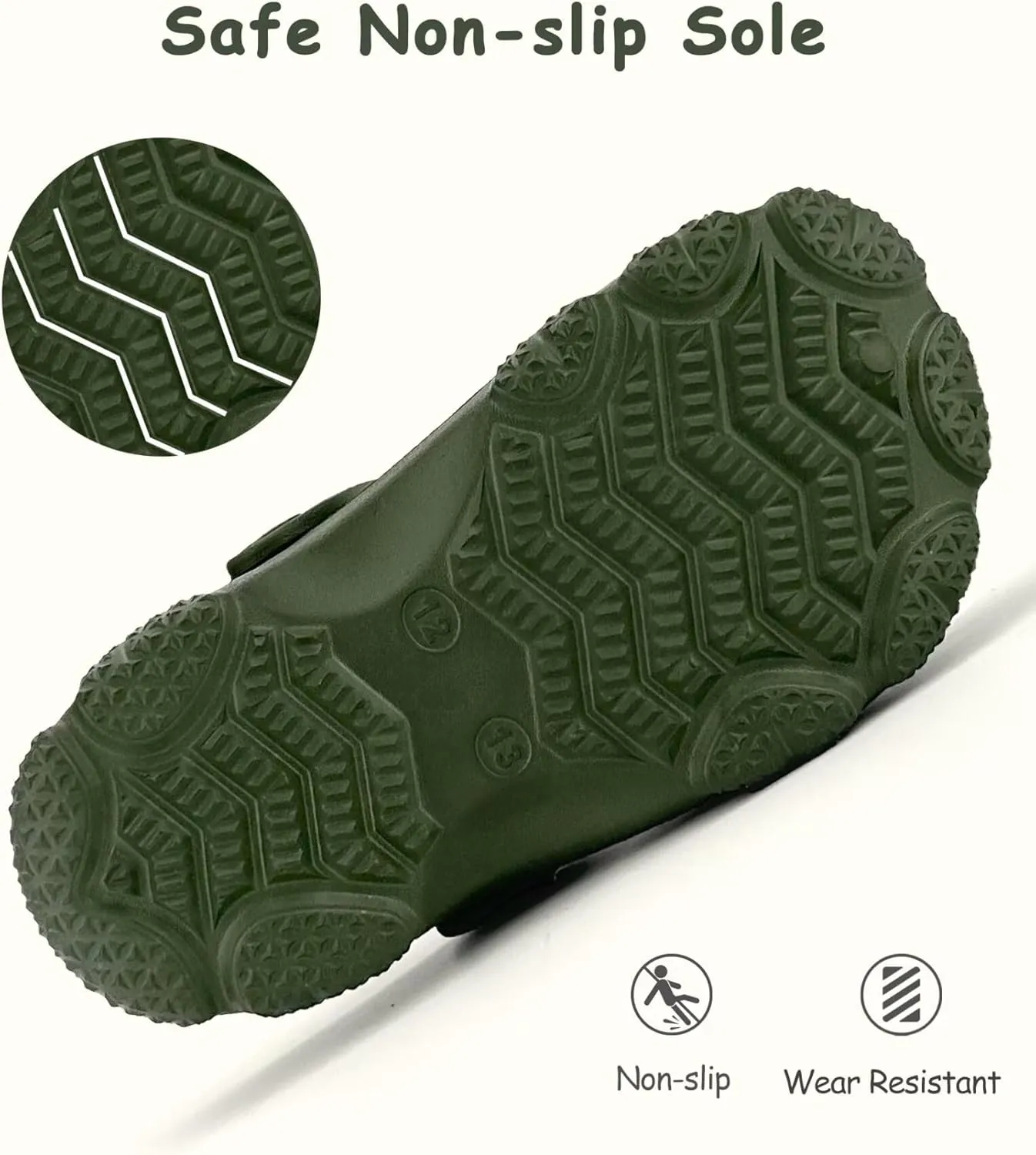 Boys and Girls Graphic Clogs for Kids,Unisex Eva Mules for Big Kid,Little Kid,Boy and Girl Closed Toe Slide Sandals