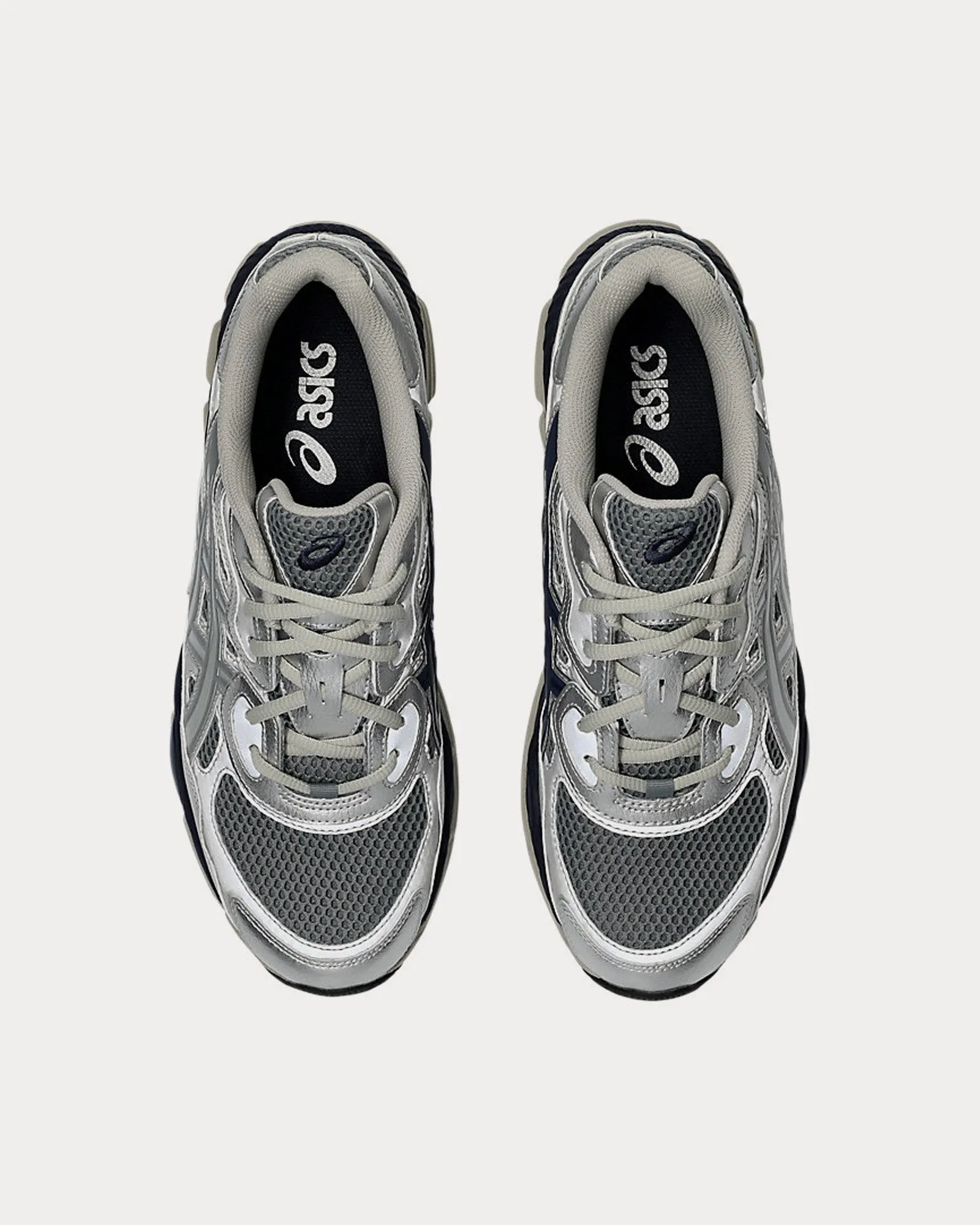 Gel-NYC Pure Silver / Midnight Low Top Sneakers
