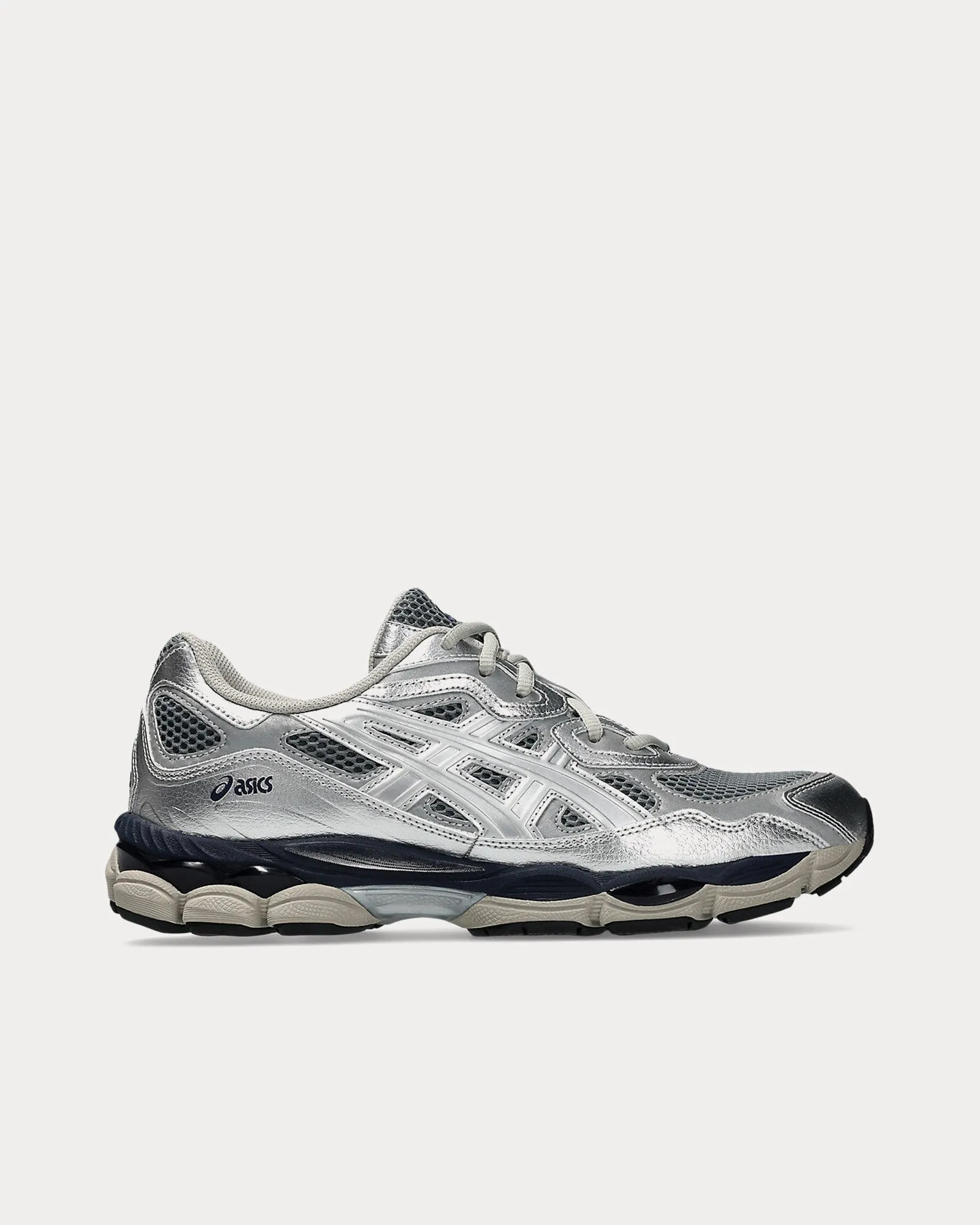 Gel-NYC Pure Silver / Midnight Low Top Sneakers