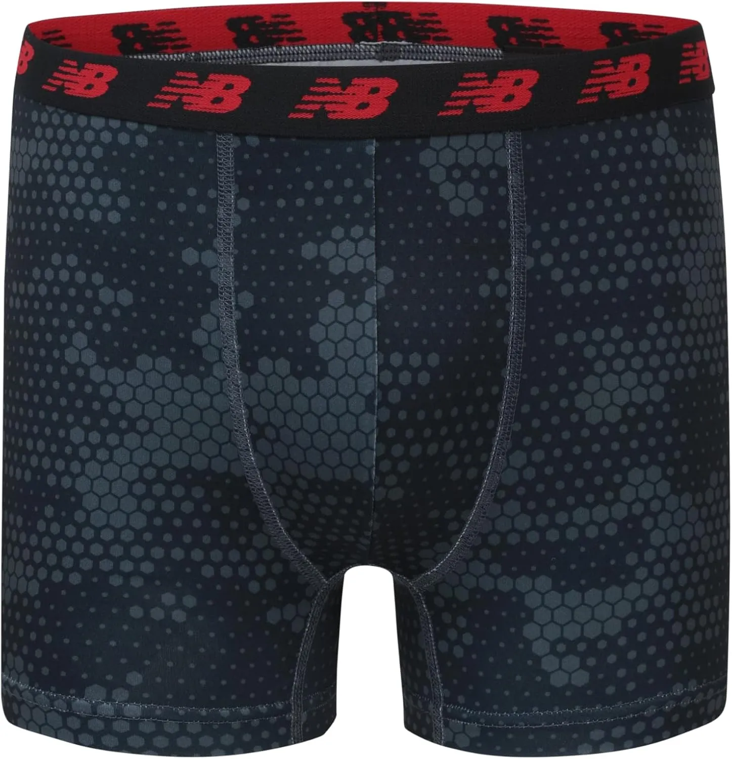 New Balance Boys' 3.5" Underwear, Performance Boxer Briefs (4 Pack)