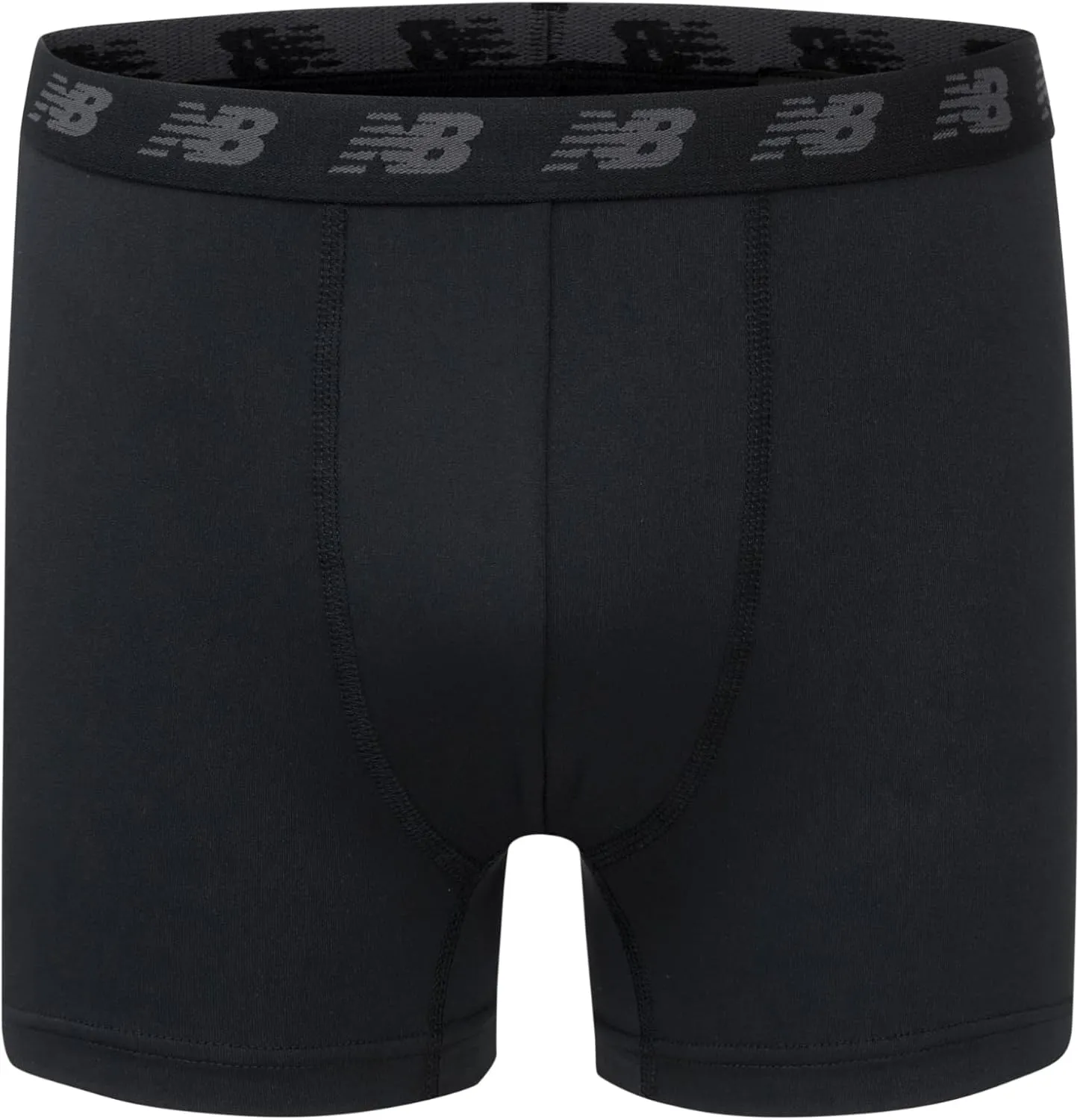 New Balance Boys' 3.5" Underwear, Performance Boxer Briefs (4 Pack)
