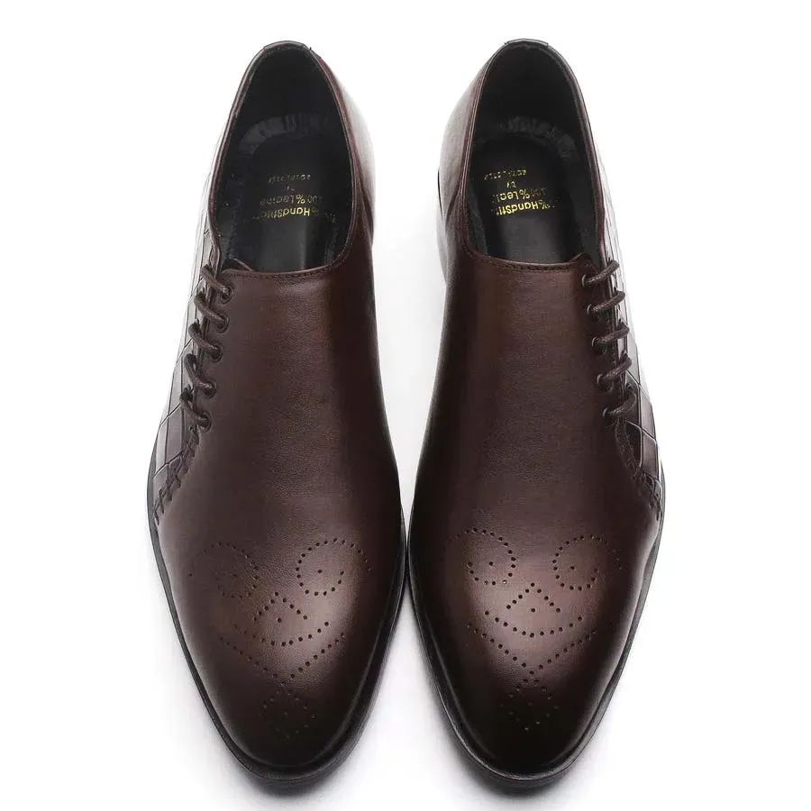 Side Lace Up Brown