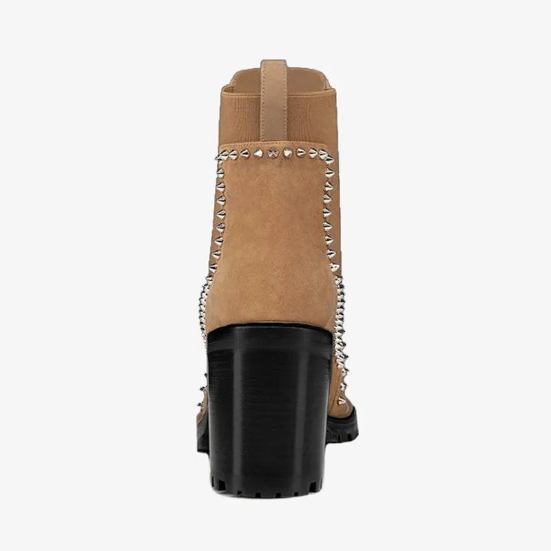 Sleek Suede Ankle Boot