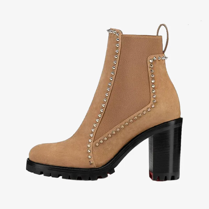 Sleek Suede Ankle Boot
