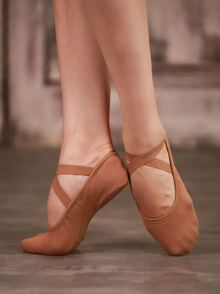 Soft Sole Stretch Cloth Training Shoes Ballet Shoes