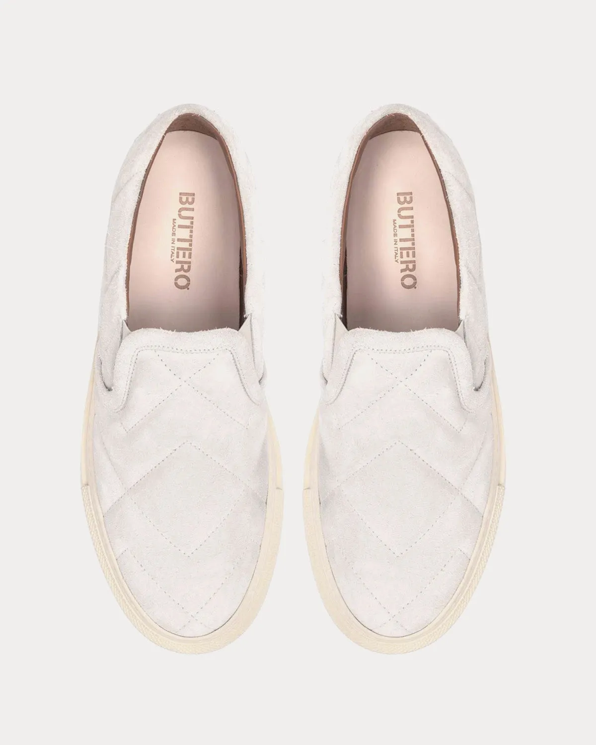 Tanino Suede Lamb Slip On Sneakers