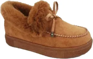 Women's Boots Round Head Thick Sole Orthopedic Arch-Support Wool Thick Warm Cotton Shoes, Orthopedic Shoes for Women